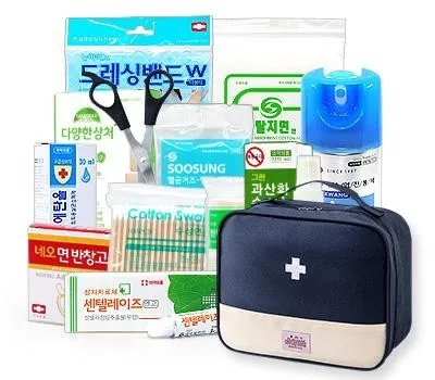 보성판촉물 박람회 준비 D-30, 서두르세요! 4 케이솔루션 구급가방 파우치 12종세트