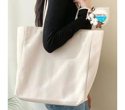 춘천판촉물 가격 할인받는 꿀팁 5가지 2 카모 캔버스 M자형 에코백