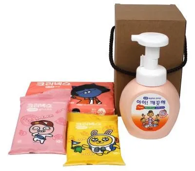 물티슈 판촉물 제작 완벽 가이드 2025년 최신판 5 아이깨끗해 카카오 여행용티슈 물티슈 세트