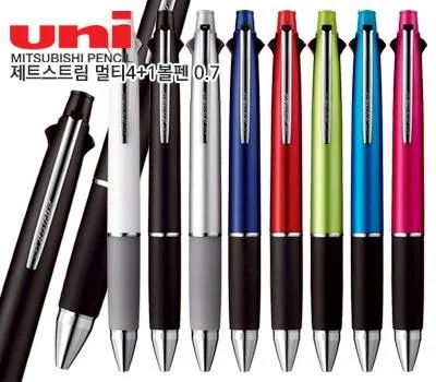 청라판촉물 예산 초과 없이 제작하는 노하우 3 uni 제트스트림 멀티4in1 볼펜 0.7