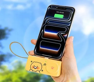 보은판촉물 최저가로 제작하는 방법 2 카카오프렌즈 춘식이 애플워치 도킹보조배터리