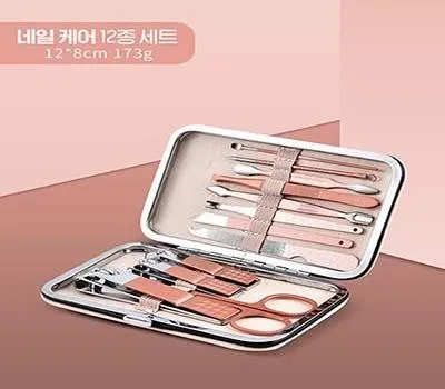 손톱깎이 홍보물 제작 시 반드시 확인해야 할 품질 체크포인트 2 네일케어 12종 세트