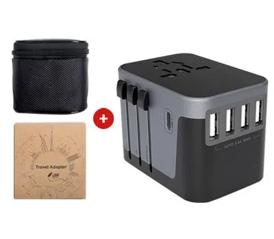 여행용품 판촉물 AS는 어떻게 받을 수 있을까요? 3 최신형 해외여행 5포트 USB 5.6A 고속충전 멀티 플러그 어댑터