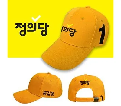 행사 홍보물 디자인부터 제작까지 한 번에 해결 2 NS 정의당 선거모자